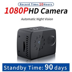 1080P HD Mini Camera Camcorder Night Vision With PIR 30 Days Long Standby Time