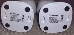 Set Of 2 Merkury Smart Indoor Security Camera 1080P with Voice Control MI-CW251