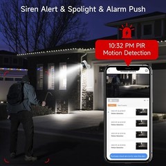 2/4PK 1080P Solar Camera Wireless WiFi Solar Power Battery Camera System Outdoor