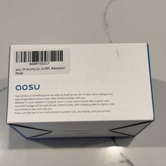 AOSU WirelessCam Lite Security Camera 2K/3MP QHD Model: C6L Open Box