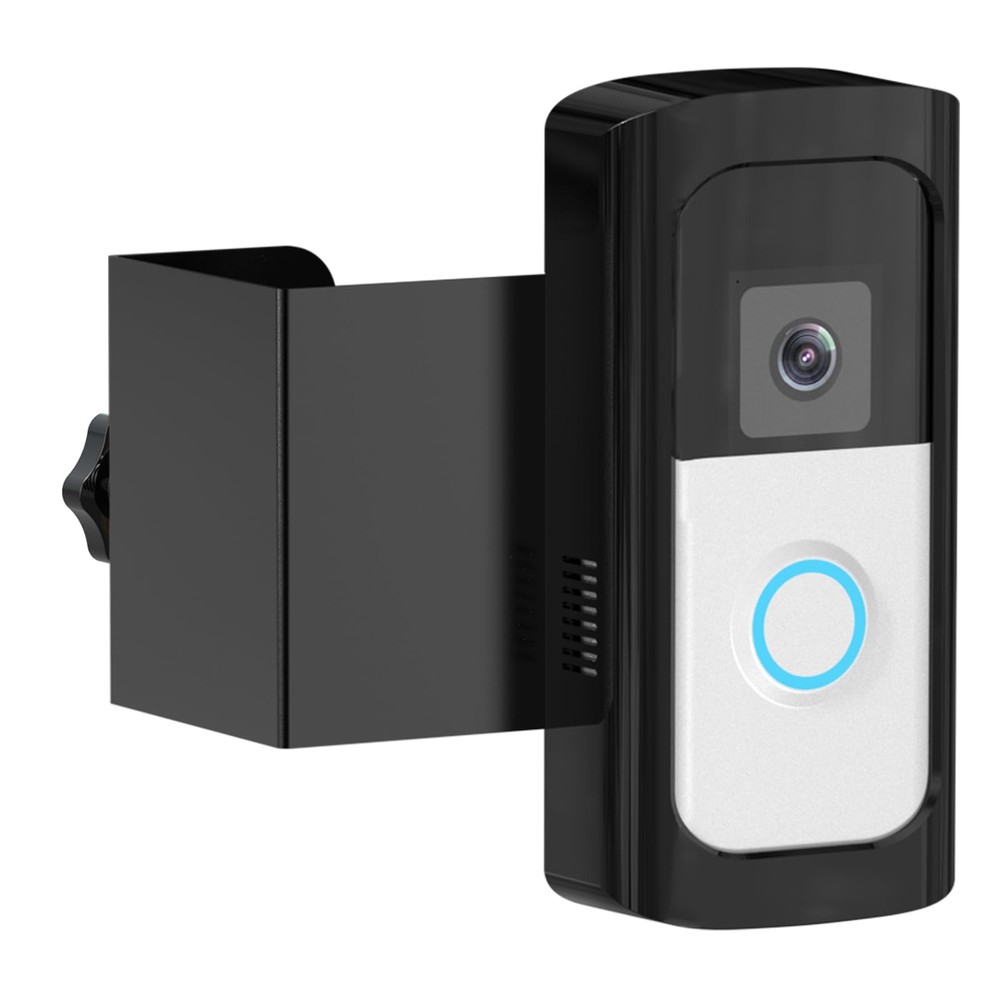 Anti-Theft Ring/Camera Video Doorbell Mount, Door Bracket No Drilling