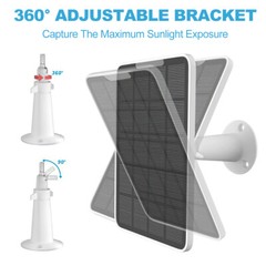 Solar Panel Charger For Arlo Ultra/Ultra 2/Pro 3/Pro 4/Pro 3 Floodlight Camera