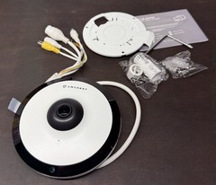Amcrest 5MP IP Camera POE Security Dome IP5M-F1180EW 360°Indoor Fisheye