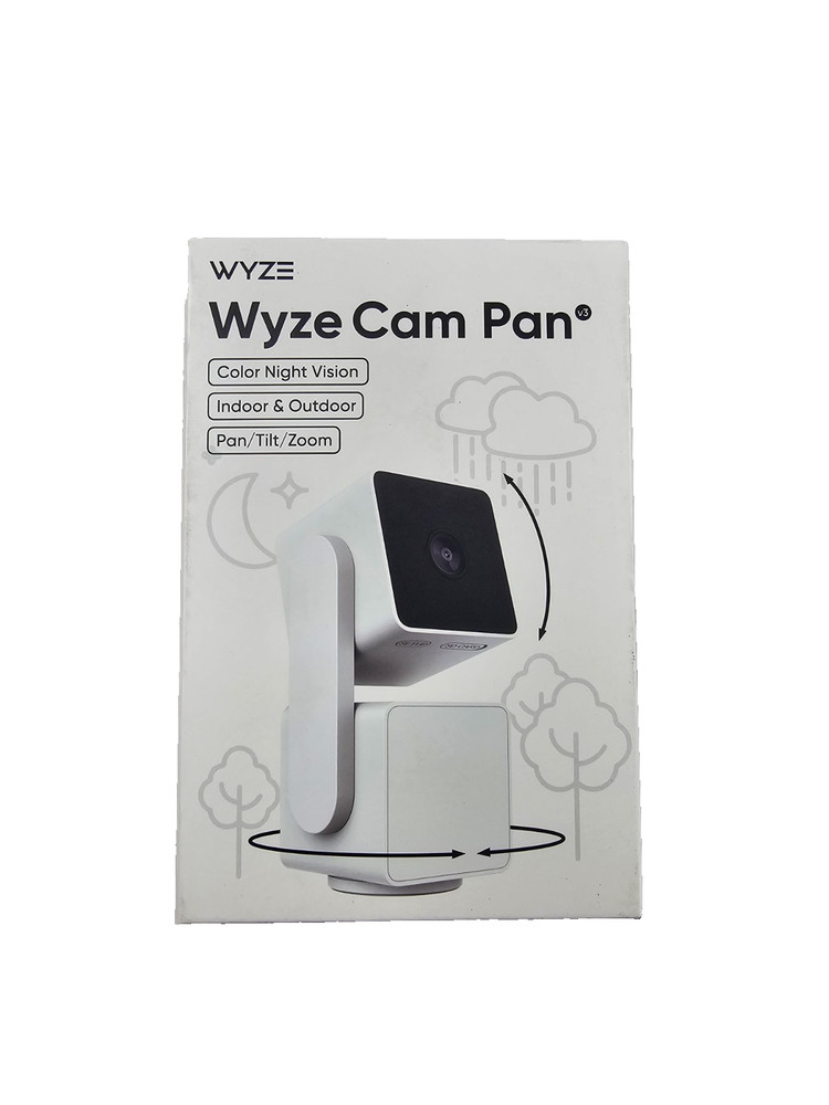 Wyze Cam Pan V3 1080p Indoor/Outdoor Wi-Fi Pan Tilt Zoom Smart Home Camera NEW