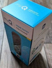 Chamberlain myQ Video Doorbell | 2K Camera, Battery/Wired, Color Night Vision