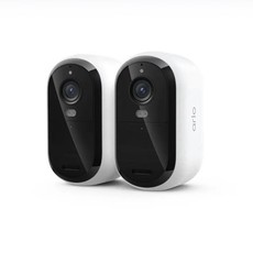 (2-Pack) Arlo Outdoor 2K Security Camera Essential 3rd Gen – Battery Powered