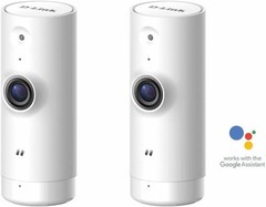 D-Link WiFi Security Camera HD, Mini Indoor, 2-Pack, Cloud Recording, Motion…