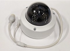 Advidia A-14 Indoor Outdoor 12V DC /1.3 MP IR Network Dome Camera Good Condition