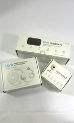 Blink 2pk Outdoor Camera w/ Mini 2 Camera, Weather Resistant 13′ Power Adapter (