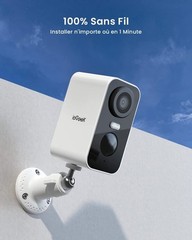 ieGeek Security Cameras Wireless Outdoor 5-Pack, 2K WiFi Battery with Siren