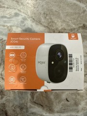 Dzees CG6 White Black Waterproof 1080p HD Wire Free Smart Security Camera NEW