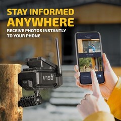 (2-Pack) Vosker V150 Outdoor Solar LTE Cellular Security Camera w/ Night Vision