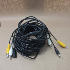 Bunker Hill Security Color Security Audio Video AV Only Cable for 63129 camera