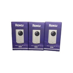 Roku Indoor Camera 360 SE Wired 3-pack Brand New
