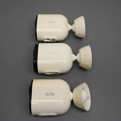 Arlo Ultra2 VMS5340 4K Spotlight Cameras Security Bundle 3-Pack