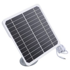 Camera Solar Panel 20w 5V IP68 Waterproof High Efficiency Camera Monocrystalline