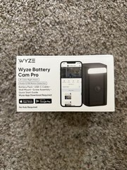 Wyze WYZECOP Battery Cam Pro Wireless Indoor/Outdoor Security Camera – Black