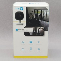 Chamberlain myQ Smart Indoor Wi-Fi Security Camera – 1080p HD Video – White