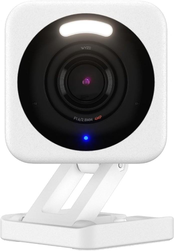 Wyze Cam v4 2.5K AI Security Camera Indoor Outdoor Color Night Vision