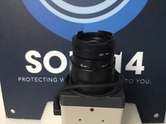 GANZ YCH-02B Security Color Camera W/ 3.5-10.5mm 24vac/12vdc TESTED!