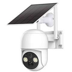 4MP Wireless Wi-Fi Solar Camera Outdoor Solar Powered Security Camera System 360