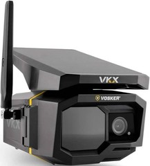VOSKER VKX Solar Powered 4G-LTE Cellular Security Camera — No Wi-Fi Needed!