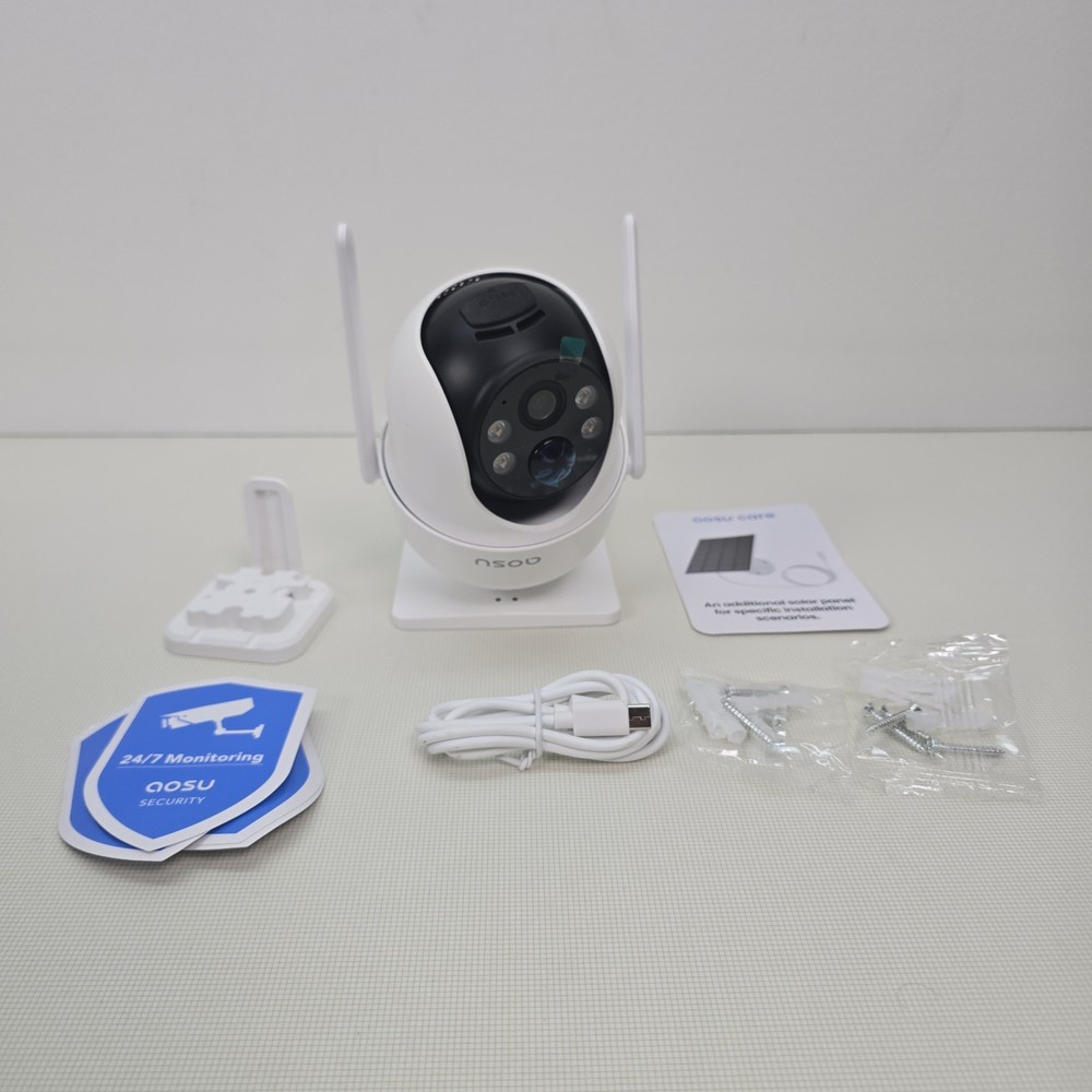 Aosu Wireless Outdoor Security Camera PTZ Add-On Replacement Unit ONLY Unused