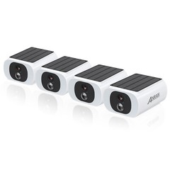 Solar Battery Powered Security Camera System Wireless WiFi IP Outdoor Audio Home
