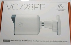 Alarm.com VC728PF 4MP PoE Bullet Camera For Business NEW in Box