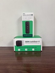 Blink Outdoor 4 Wireless Camera Security System &Blink Video Doorbell 2k+ BUNDLE