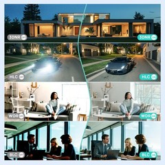 Vikylin 4K 8MP Security IP Camera Full Color POE w/ MIC CCTV Outdoor IP67 NDAA