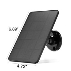 13FT Cable 4W 5V Solar Panel Charger for Ring Camera Spotlight & Stick Up Camera
