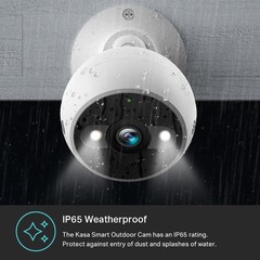 2K+ Wired Security Camera Person/Motion Detection 24/7 Recording 2-Way Audio