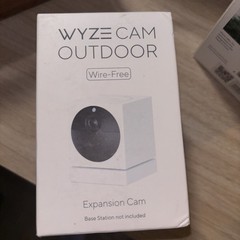 WYZE CAM OUTDOOR- Wire Free Expansion Cam- New In Box Open Box