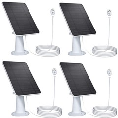 1-4Pcs Solar Panel Charger for Arlo Ultra/Ultra2/Pro 3/Pro 4 Security Camera USA