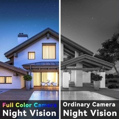 3K 5MP 4in1 Audio CCTV Security Camera Outdoor Color Night Vision IP67