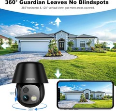 4G LTE Solar Security Camera – Wireless, 24/7 HD Recording, AI Motion Detection