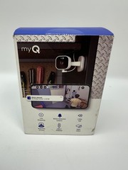 MyQ Smart Garage Camera Gen 2 White Wi-Fi SmartCam Magnetic Mount 141-4368-000