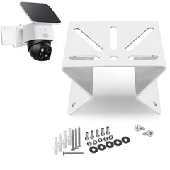 Metal Corner Mount for Eufy, PTZ Camera Wide 270° View, Spray Coated Antirust