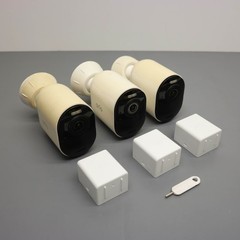 Arlo Ultra2 VMS5340 4K Spotlight Cameras Security Bundle 3-Pack