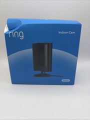 Ring Indoor Cam (2nd Gen) Smart Plug-In Security WiFi Black with Privacy Cover