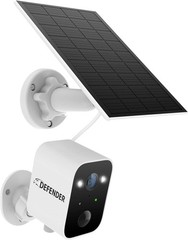 Defender Solar Powered 4K/8MP AI Everwatch Wireless Outdoor Security Camera