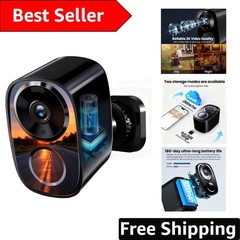 Smart 2K Wireless Security Camera with Night Vision, Motion Alerts & App Control