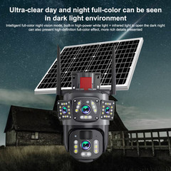 KEPEAK 720/6MP Solar Powered Camera