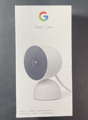 Google Nest Cam Indoor Wired [ 2nd Generation ] NEW