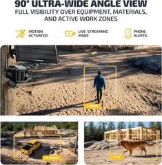 Vosker V300 4G LTE Solar Security Camera Construction Pack – NIB