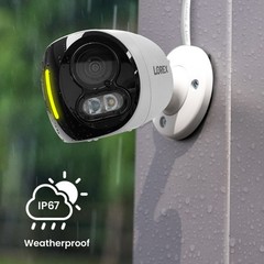 Lorex 4K 8MP IP Wired Dual Lens Outdoor Security Camera (OPENBOX)