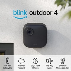 All-New Blink Outdoor 4 (4th Gen) Wire-Free Smart Security Camera HD 2-Way Audio