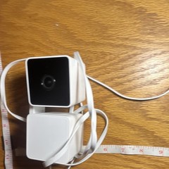 Indoor Wired IP/Wi‑Fi Surveillance Camera, White/Black, Wall Plug-In, 1 Camera