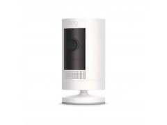 Ring Outdoor Cam (Stick Up Cam) | Weather-Resistant Outdoor Camera, White